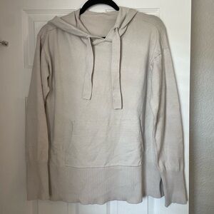 Glyder Women’s Beige Hooded Sweater